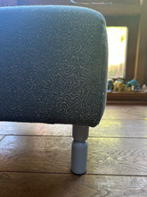 Load image into Gallery viewer, Metalic Blue and Silver Stool