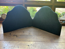 Load image into Gallery viewer, Dark Blue Textured Corner Nook Headboards