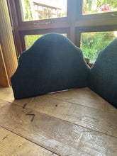 Load image into Gallery viewer, Dark Blue Textured Corner Nook Headboards