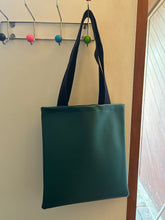 Load image into Gallery viewer, Teal Leather Tote Bag