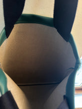 Load image into Gallery viewer, Teal Leather Tote Bag
