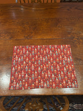 Load image into Gallery viewer, Christms Nuckracker Large Rectangle Cotton Placemats