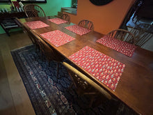 Load image into Gallery viewer, Christms Nuckracker Large Rectangle Cotton Placemats