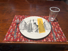 Load image into Gallery viewer, Christms Nuckracker Large Rectangle Cotton Placemats