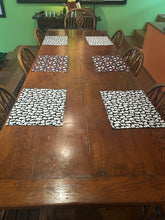 Load image into Gallery viewer, Halloween Print Small Rectangle Cotton Placemats