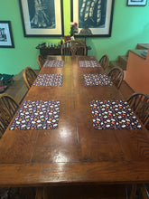 Load image into Gallery viewer, Halloween Print Small Rectangle Cotton Placemats