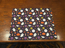 Load image into Gallery viewer, Halloween Print Small Rectangle Cotton Placemats