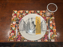 Load image into Gallery viewer, Fall Gnome Large Rectangle Cotton Placemats