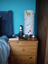 Load image into Gallery viewer, Double Sided Llama Table lamp