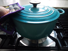 Load image into Gallery viewer, Sneaker Pot Holders with Purple Trim