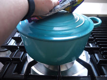 Load image into Gallery viewer, Sneaker Pot Holders with Purple Trim