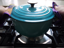 Load image into Gallery viewer, Sneaker Pot Holders with Purple Trim