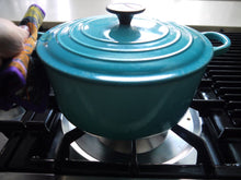 Load image into Gallery viewer, Sneaker Pot Holders with Purple Trim