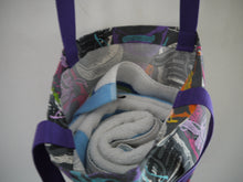 Load image into Gallery viewer, Sneaker Print Canvas Bag