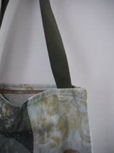 Load image into Gallery viewer, Beige Geometric Canvas tote bag