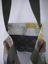Load image into Gallery viewer, Beige Geometric Canvas tote bag