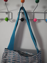 Load image into Gallery viewer, Wicker Canvas Tote bag