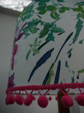 Load image into Gallery viewer, Bright Floral Pattern 30m drum with Pink Trim
