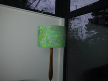 Load image into Gallery viewer, Green marble print 30cm drum Lampshade
