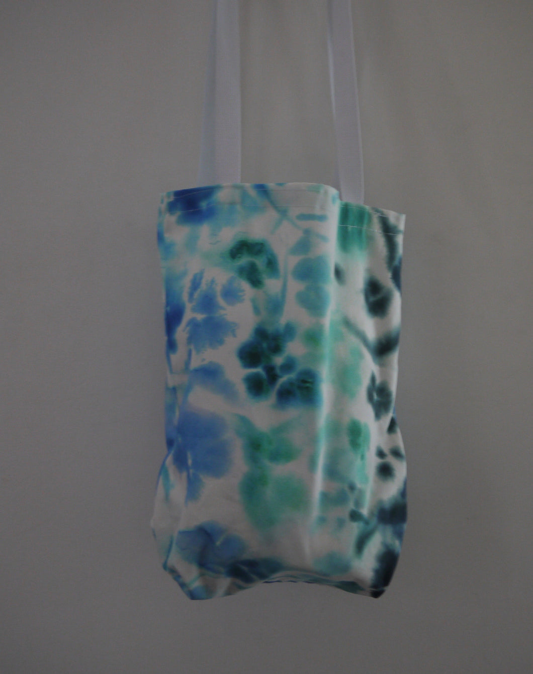 Tie Die blue Canvas bags