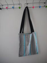 Load image into Gallery viewer, Three Coloured Striped Canvas Bag
